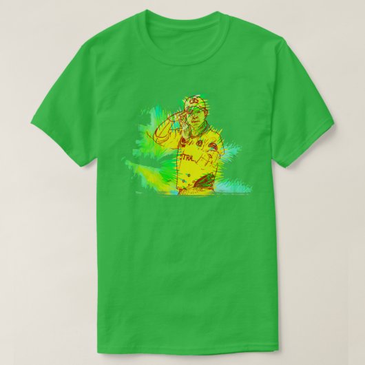 Cricket maakt een afneembare art j3 t-shirt (Design voorkant)