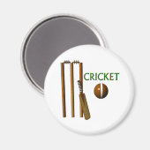 Cricket Magneet (Voorkant / Achterkant)
