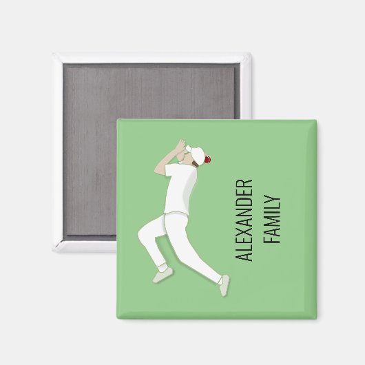 Cricket Magneet (Voorkant / Achterkant)