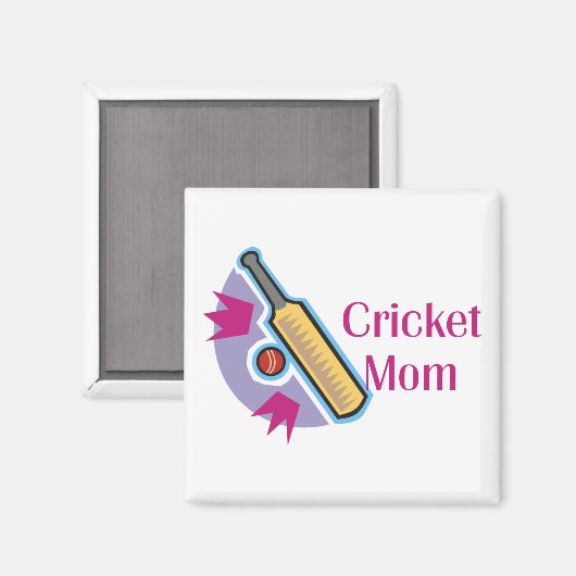 Cricket mam Magnets Magneet (Voorkant / Achterkant)