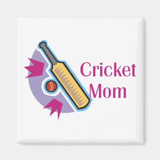 Cricket mam Magnets Magneet (Voorkant)