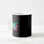 Cricket Mannen Cricketer Cricketers Cricket 1 Koffiemok (Voorkant links)