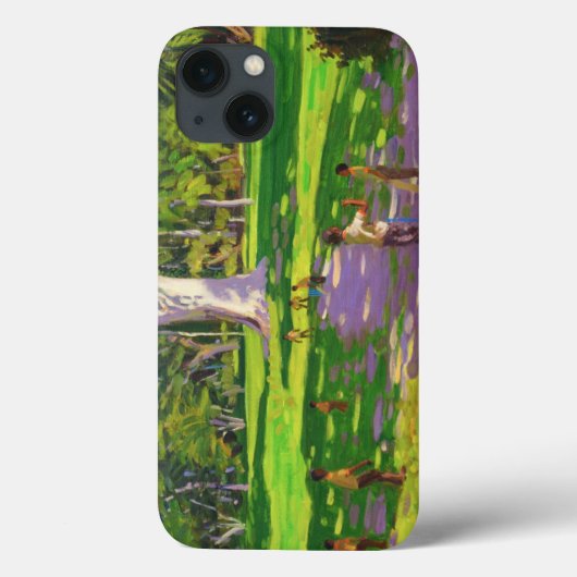 Cricket match Botanische tuinen Dominica Case-Mate iPhone Case (Achterkant)