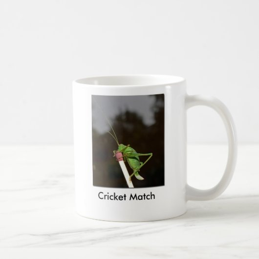 Cricket Match Koffiemok (Rechts)
