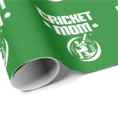 Cricket Mom Cricket Son Cricket Lover Moeder Cadeaupapier (Rol Hoek)