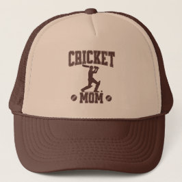 Cricket Mom Sportliefhebber Cricket Lover Moeder Trucker Pet