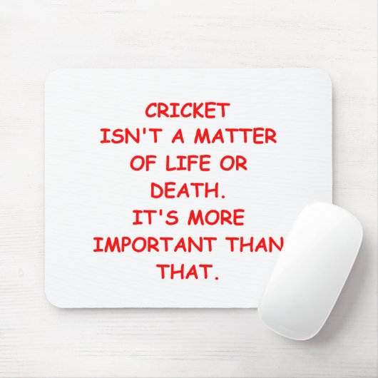 cricket muismat (Met muis)