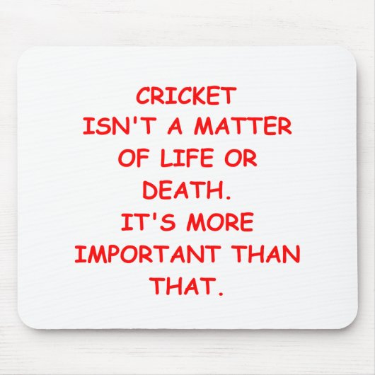 cricket muismat (Voorkant)