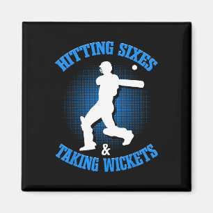 Cricket Nationaal Hart India Vlag Tter Tsman Sport Magneet