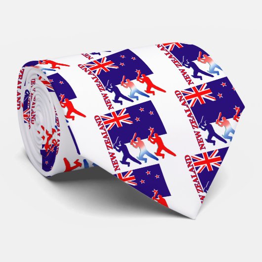 Cricket New Zealand Stropdas (Opgerold)