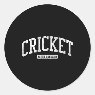 Cricket North Carolina Nc Js03 Hogeschool Universi Ronde Sticker