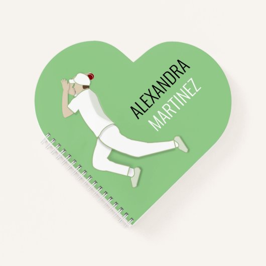 Cricket Notitieboek (Voorkant)