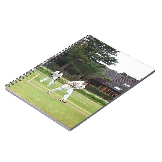 CRICKET NOTITIEBOEK (Linkerzijde)