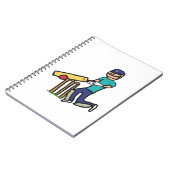 Cricket Notitieboek (Linkerzijde)
