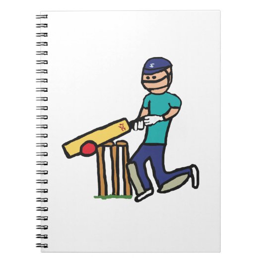 Cricket Notitieboek (Voorkant)
