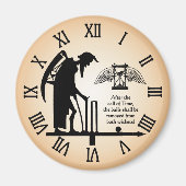 Cricket Old Father Time Magnet (Voorkant)
