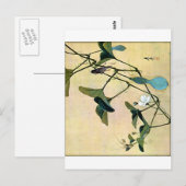 Cricket on a Vine Japans Woodblock Art Ukiyo-E Briefkaart (Voorkant / Achterkant)