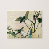 Cricket on a Vine Japans Woodblock Art Ukiyo-E Legpuzzel (Horizontaal)