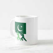 Cricket Pakistan Koffiemok (Voorkant links)