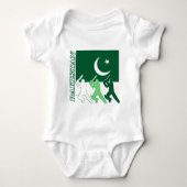 Cricket Pakistan Romper (Voorkant)
