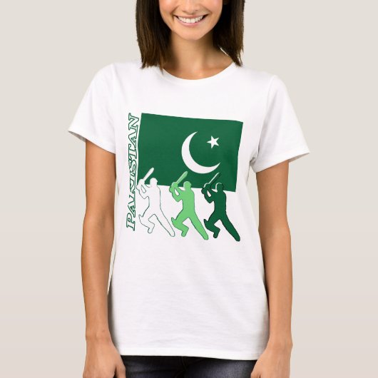 Cricket Pakistan T-shirt (Voorkant)