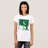 Cricket Pakistan T-shirt (Voorkant volledig)