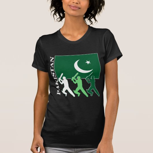 Cricket Pakistan T-shirt (Voorkant)