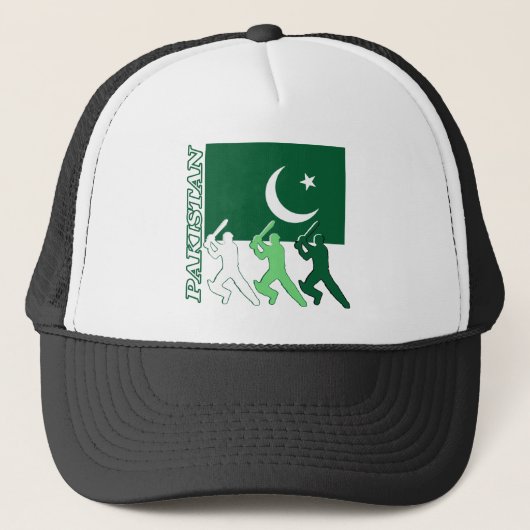 Cricket Pakistan Trucker Pet (Voorkant)