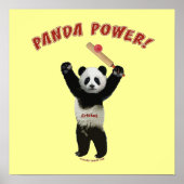 Cricket Panda Power Poster (Voorkant)