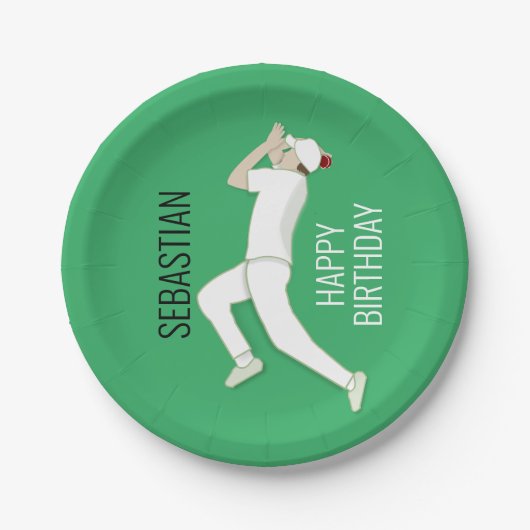 Cricket Papieren Bordje (Voorkant)