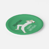 Cricket Papieren Bordje (Gekanteld)