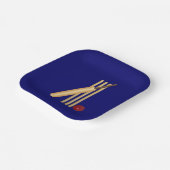 Cricket Papierplaten Papieren Bordje (Gebogen)