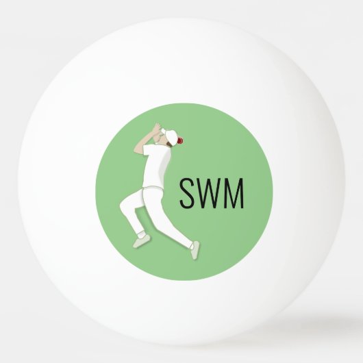 Cricket Pingpongbal (Achterkant)
