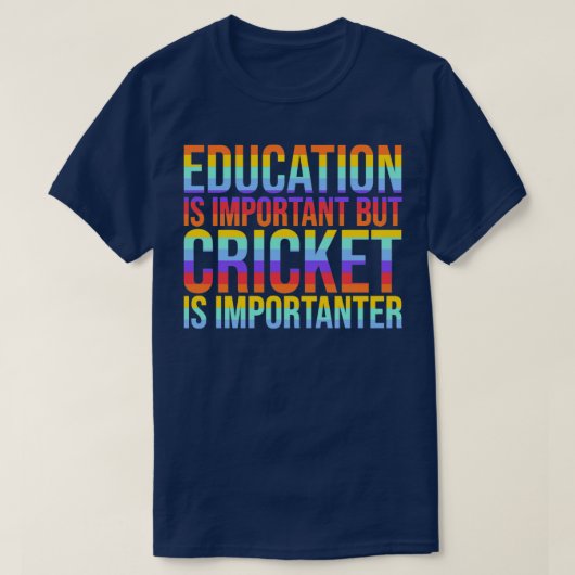 Cricket Player11 T-shirt (Design voorkant)