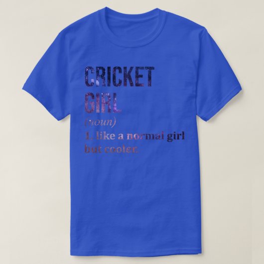Cricket Player13 T-shirt (Design voorkant)