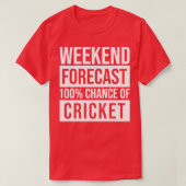 Cricket Player14 T-shirt (Design voorkant)