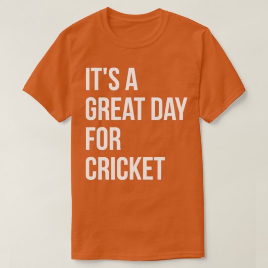 Cricket Player22 T-shirt (Design voorkant)