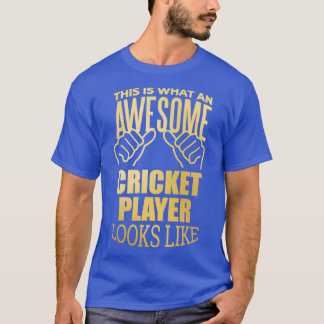 Cricket Player23 T-shirt