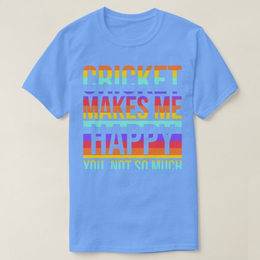 Cricket Player25 T-shirt (Design voorkant)