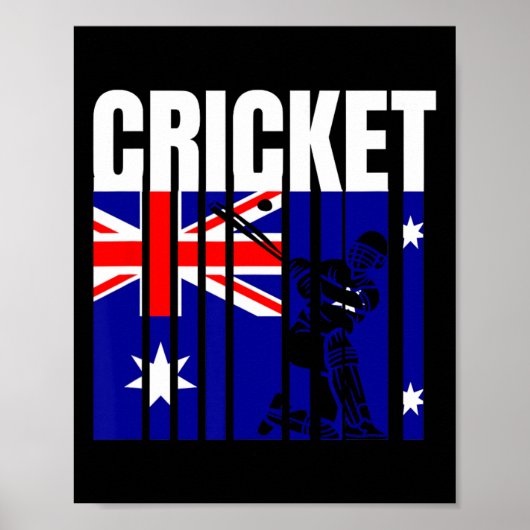 Cricket Player 6  Poster (Voorkant)