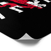 Cricket Player Distressed  Poster (Hoek)