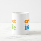 Cricket Player Gift Girls Koffiemok (Center)