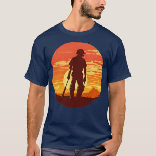 Cricket Player  Retro Cricket (5) T-shirt