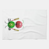 Cricket Player Theedoek (Horizontaal)