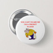 CRICKET.png Ronde Button 5,7 Cm (Voorkant /achterkant)
