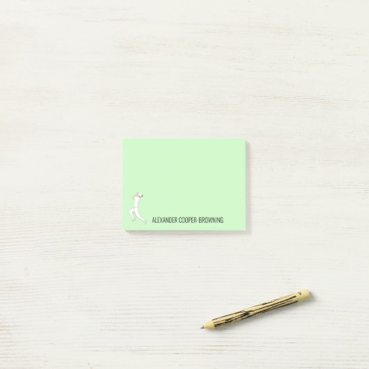 Cricket Post-it® Notes (Op bureau)