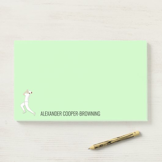 Cricket Post-it® Notes (Op bureau)
