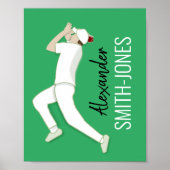 Cricket Poster (Voorkant)