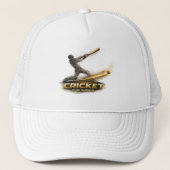 Cricket Pure Passion Gold Motion Foam Trucker Hat Trucker Pet (Voorkant)
