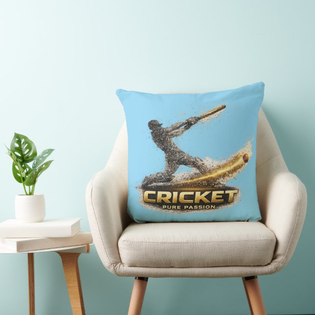 Cricket Pure Passion Gold Motion Throw Pillow 20x2 Kussen (Stoel)